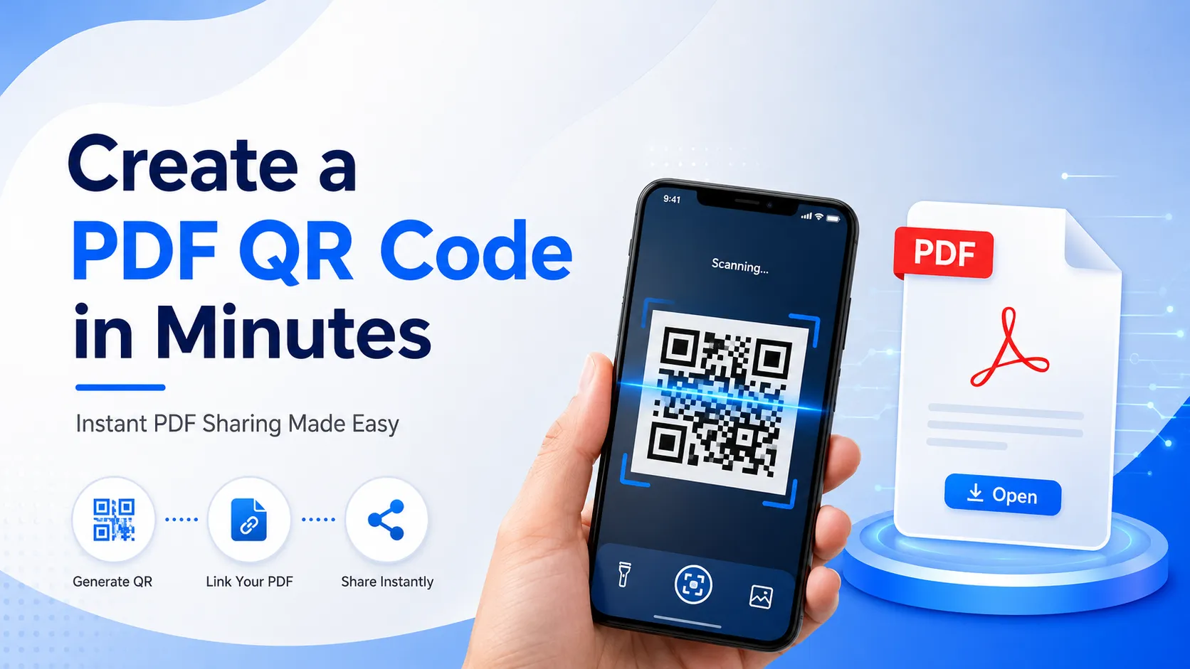 Create a PDF QR Code in Minutes – The Fastest Way to Share Documents Online