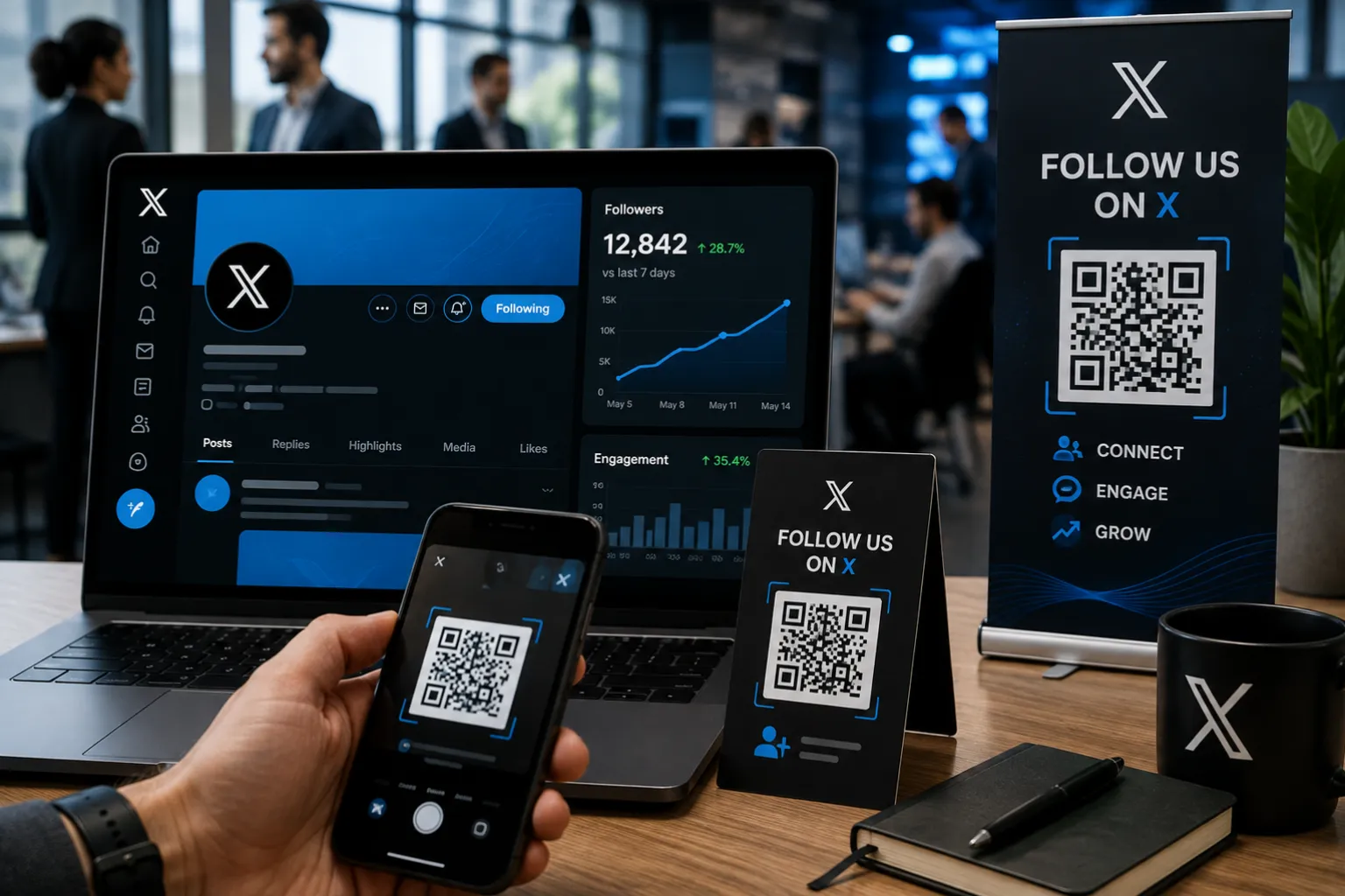 Twitter/X QR Codes: Grow Your Profile With One Scan