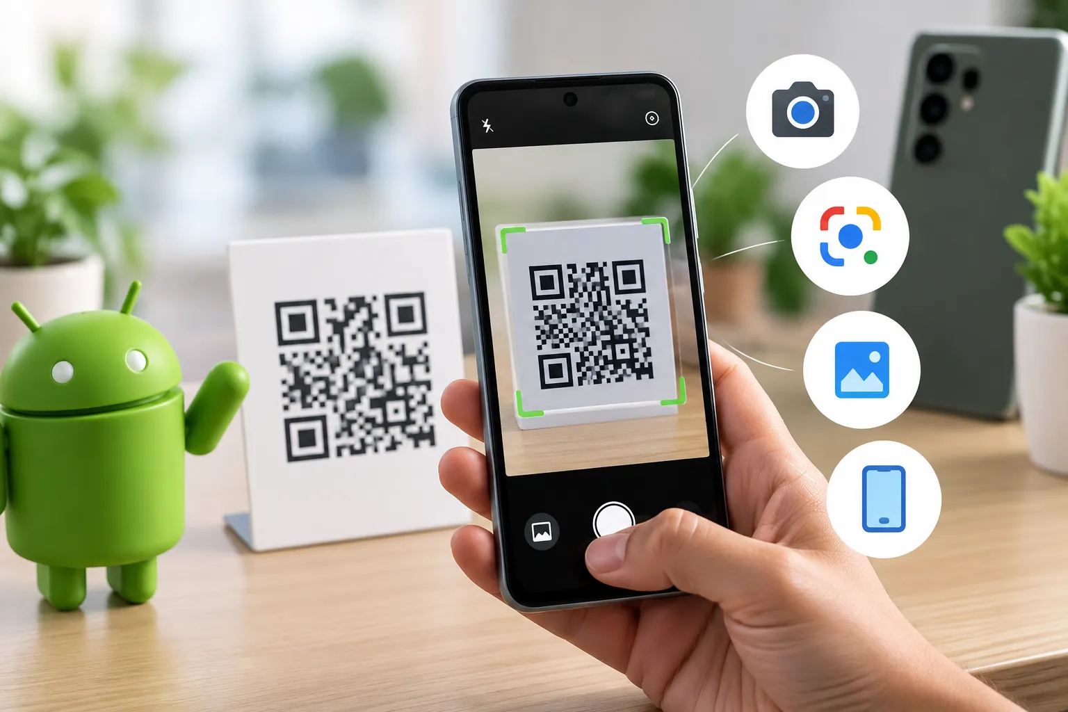 How to Scan QR Code on Android – Camera, Google Lens & Samsung