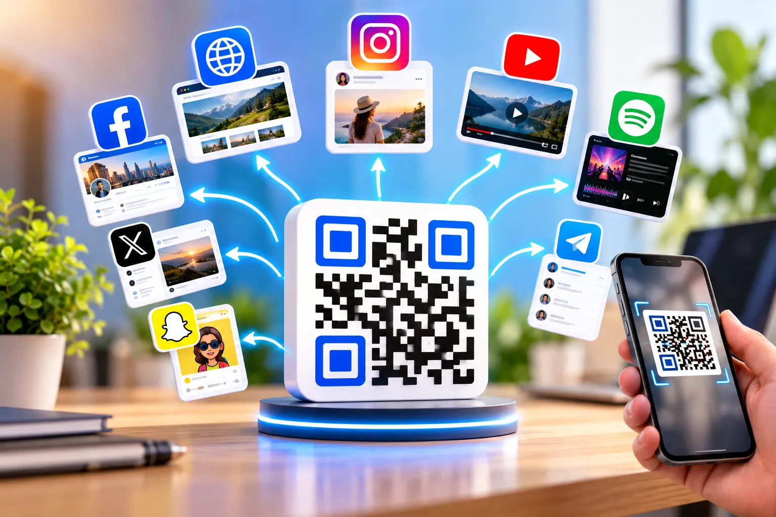 The Ultimate Guide to Link QR Codes for Websites & Social Media
