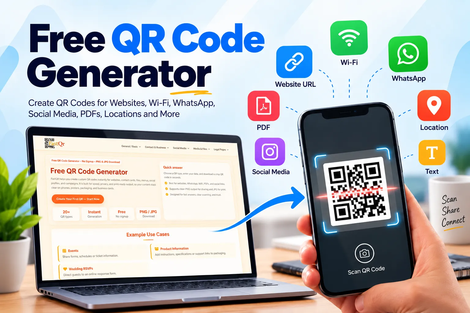 Free QR Code Generator Online: How to Create and Download QR Codes for Free