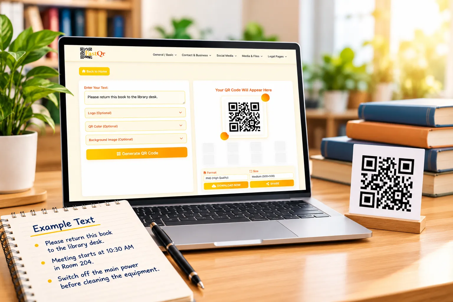 Text QR Code Generator – Create QR Codes Free