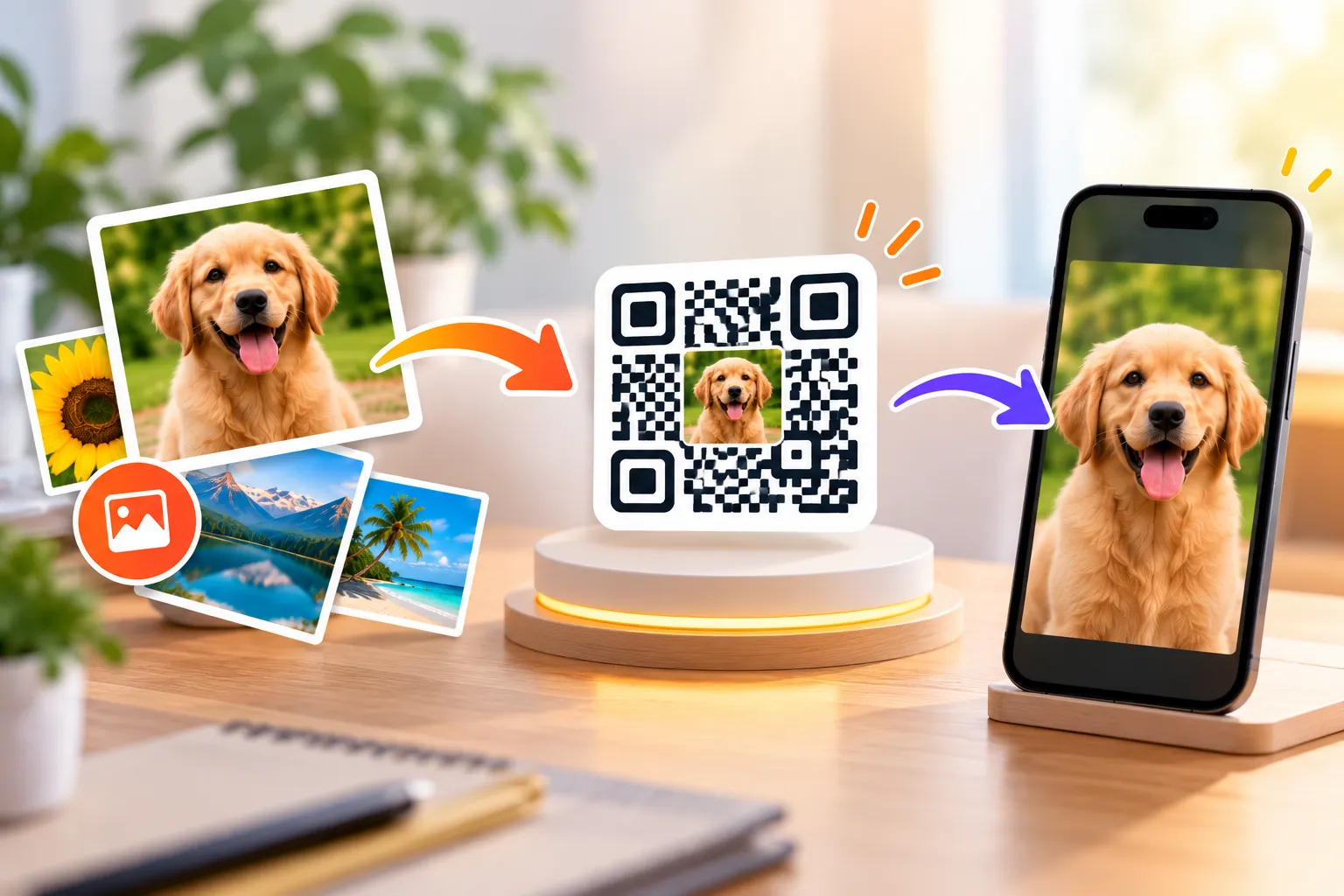 Image QR Code Generator