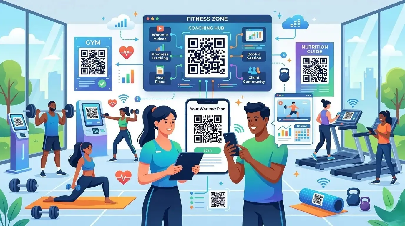 How Fitness Trainers Can Use QR Codes for Client Engagement